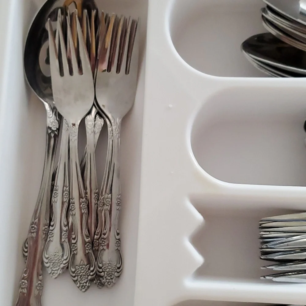 Vintage Regency Silver Service for 10 Cutterly